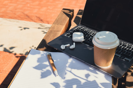 notebook-coffee-work